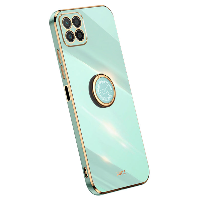 XINLI For Honor X8 5G TPU Case Electroplating Edge Kickstand Protective Cover XINLI For Honor X8 5G TPU Case Electroplating Edge Kickstand Protective Cover